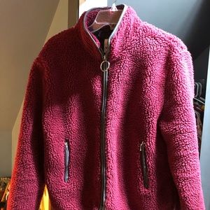 Ivory Ella Sherpa jacket